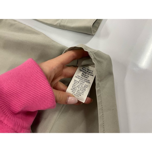 Men's Columbia Quilted Shoulder Khaki Hunting Button Up Long Sleeve Shirt XXL - Picture 5 of 7